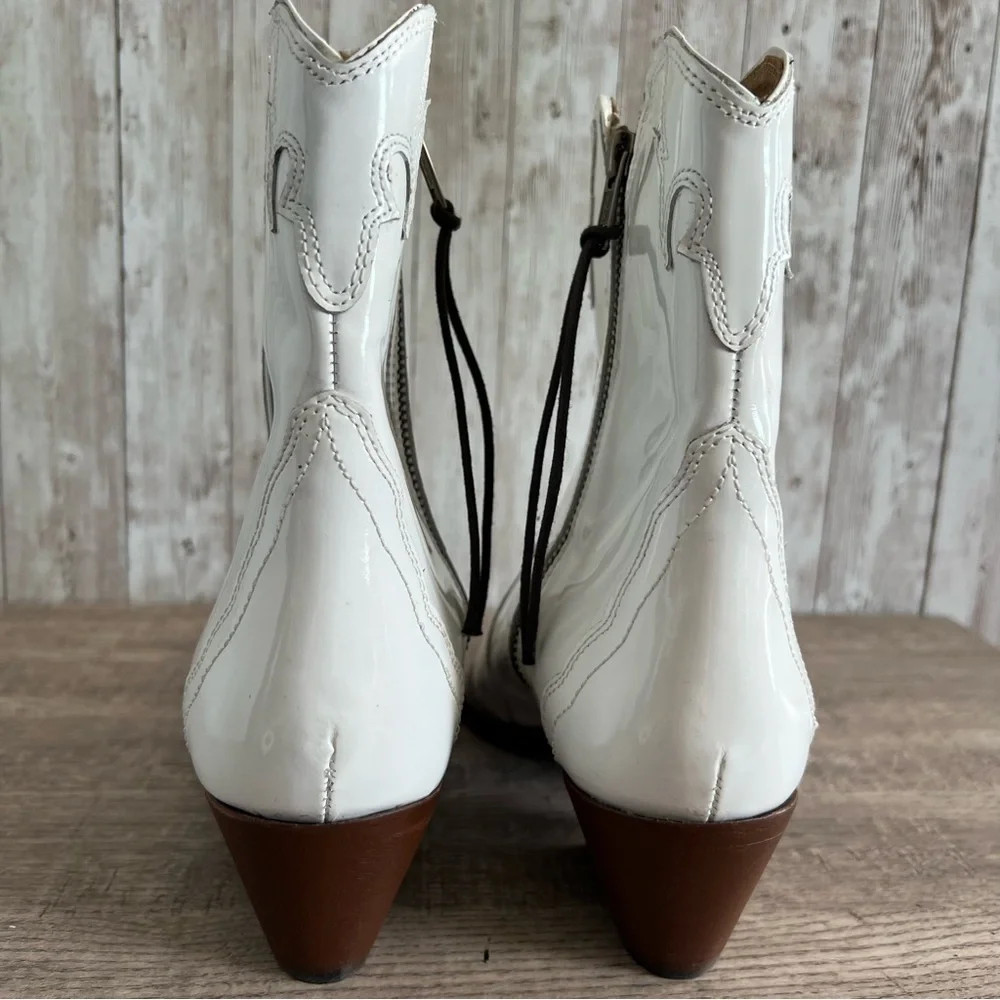 FREE PEOPLE WOMEN'S NEW FRONTIER WESTERN BOOTS NWOB COACHELLA CONCERT 7.5 - Picture 4 of 6